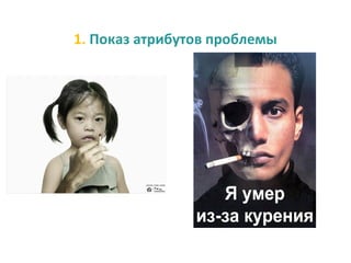 1. Показ атрибутов проблемы
 
