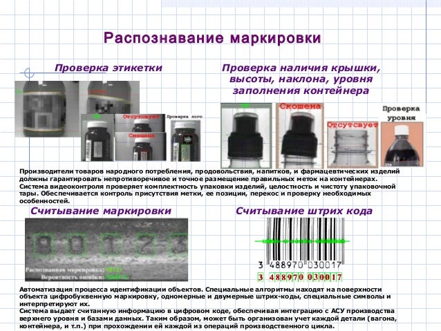 Алгоритмы машинного зрения