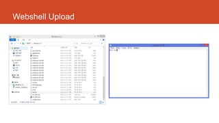 Webshell Upload
 