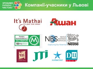 Компанії-учасники у Львові
 