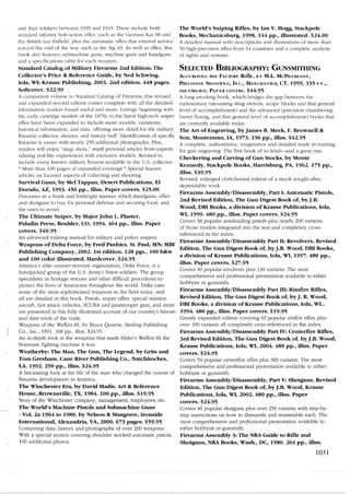 手枪霰弹枪步枪拆解图集