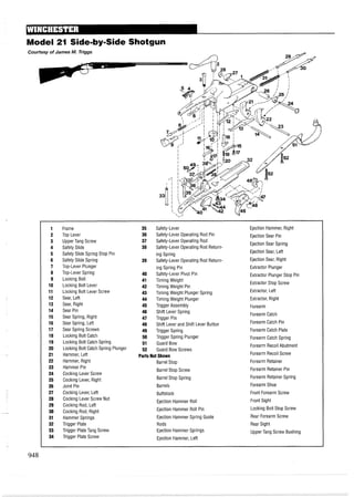 手枪霰弹枪步枪拆解图集