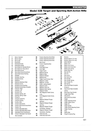 手枪霰弹枪步枪拆解图集