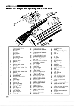 手枪霰弹枪步枪拆解图集