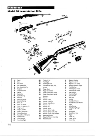 手枪霰弹枪步枪拆解图集