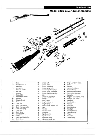 手枪霰弹枪步枪拆解图集