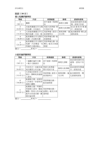 評估練習五 時間 | PDF