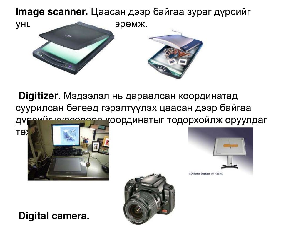 оролт гаралтын төхөөрөмжүүд