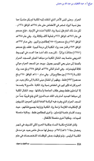 مكتبة الحرم المكي الشريف عبر العصور