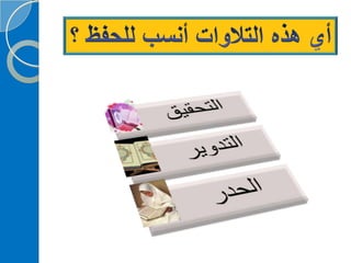 ‫‫‫دورة كيف تحفظ القرآن الكريم