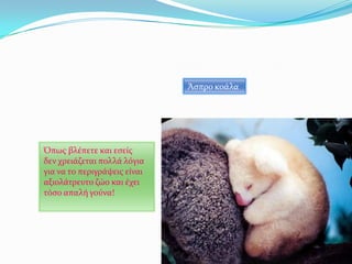 Όπωσ βλϋπετε και εςεύσ
δεν χρειϊζεται πολλϊ λόγια
για να το περιγρϊψεισ εύναι
αξιολϊτρευτο ζώο και ϋχει
τόςο απαλό γούνα!
Άςπρο κοϊλα
 