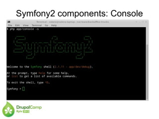 Symfony2 components: Console
 
