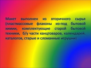 Наш город будущего (проект 4 Б класса)