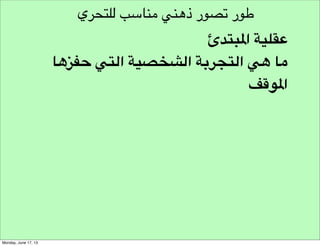 ‫مخرجات توليد األفكار‬

 