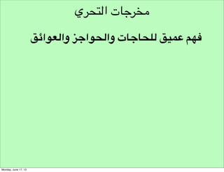 ‫خطوات التحري‬
‫طور تصور ذهني مناسب للتحري‬

 