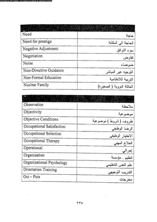 علم النفس المهني