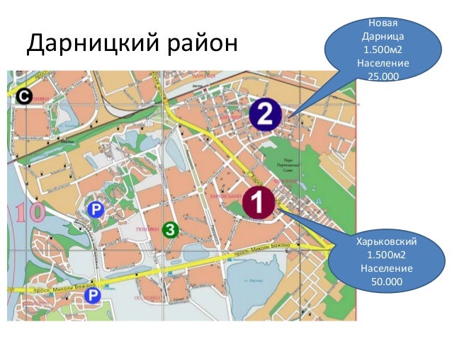 Киев улицы и районы
