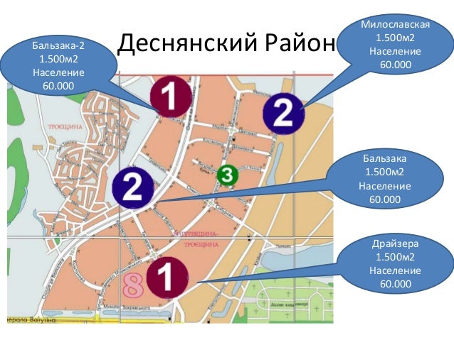Киев жилые районы