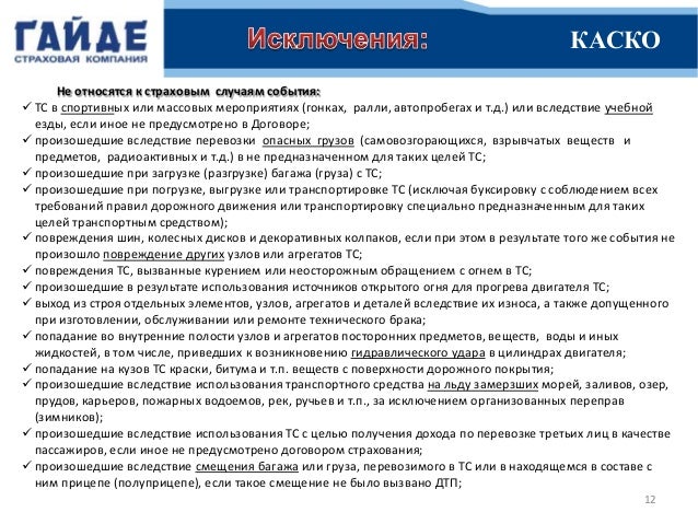 Перспективы развития каско