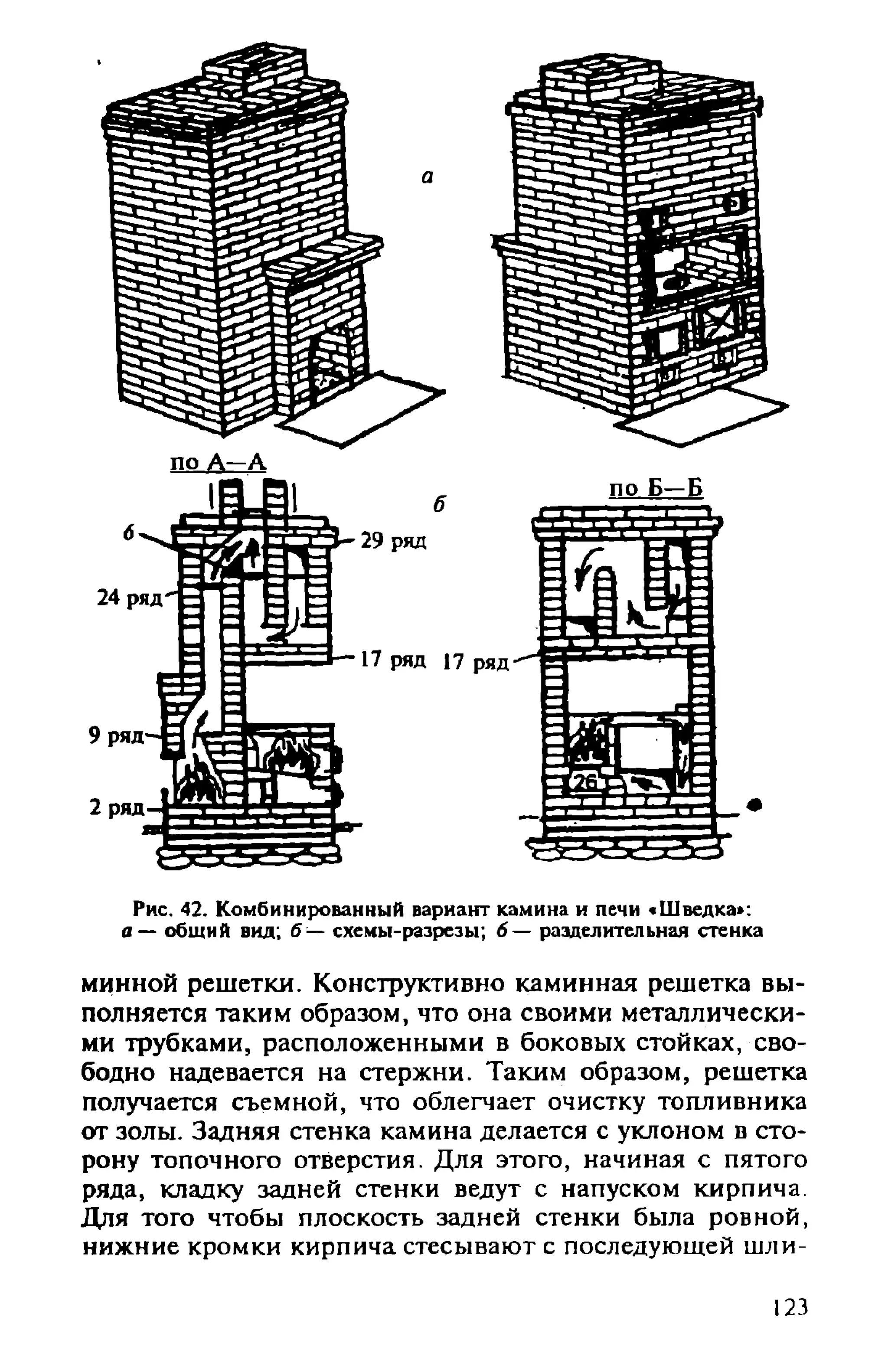в. левадный печи и камины кладка, облицовка, эксплуатация