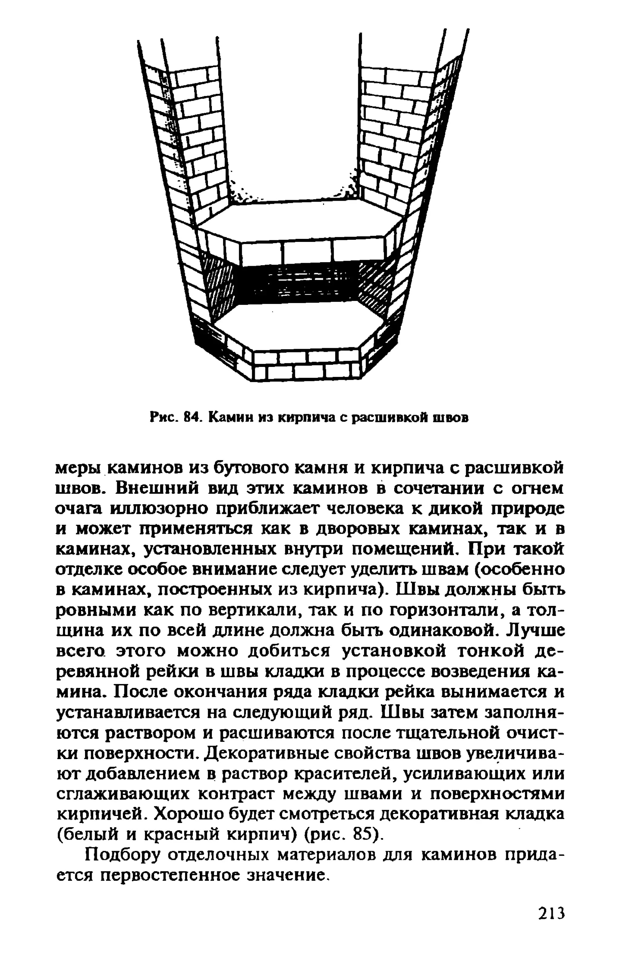 в. левадный печи и камины кладка, облицовка, эксплуатация