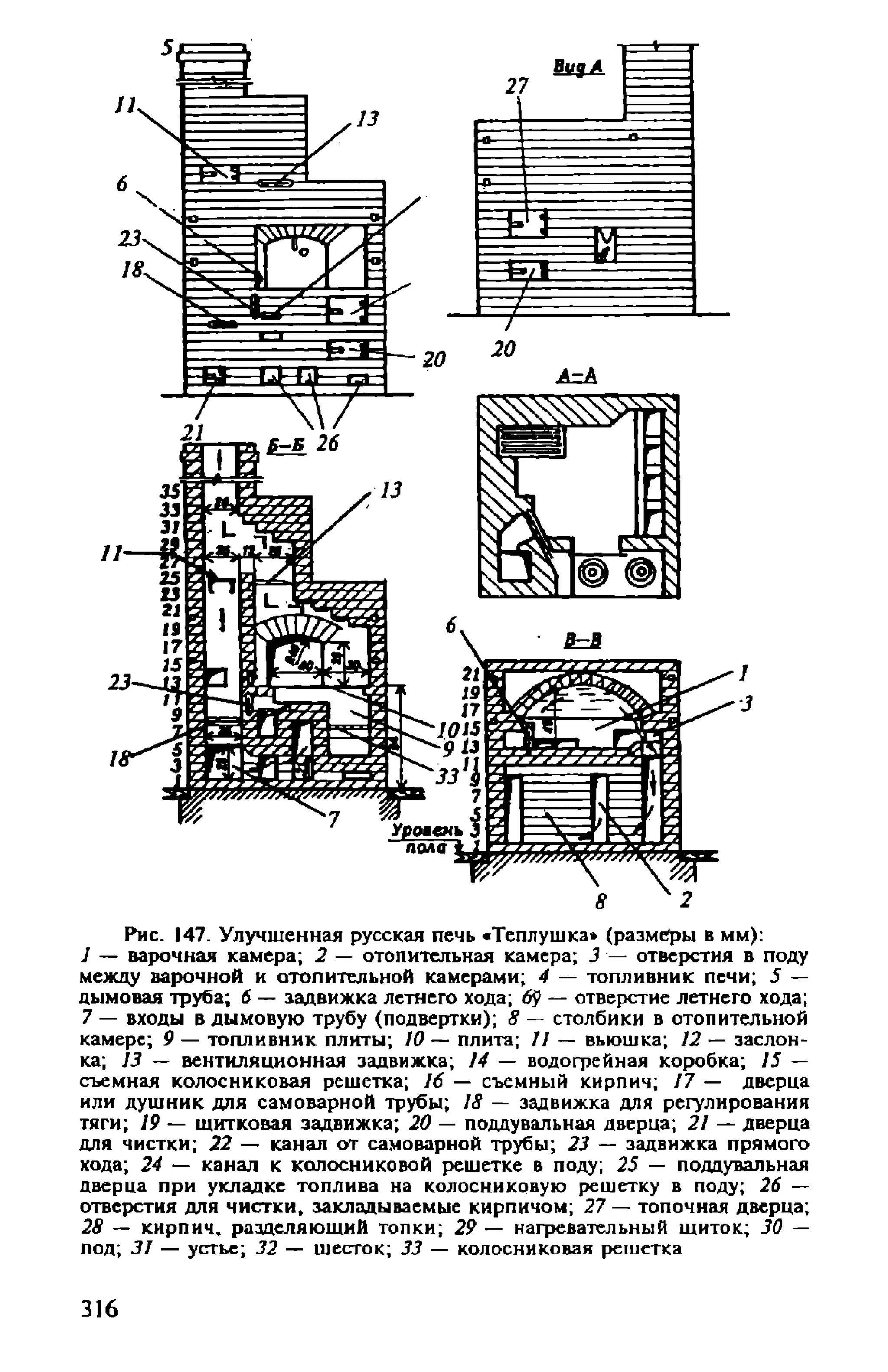 в. левадный печи и камины кладка, облицовка, эксплуатация