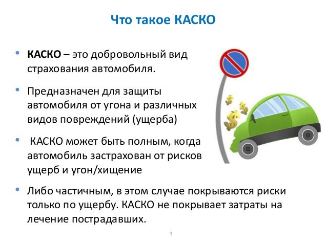 Каско в госстрахе