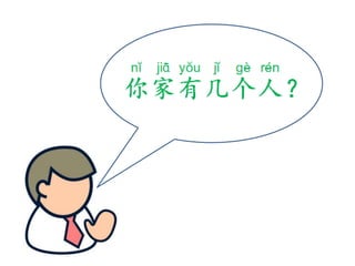你家有几个人