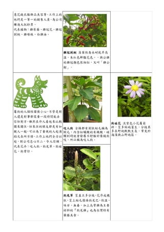 各種植物 十二生肖與花 十二星座與花