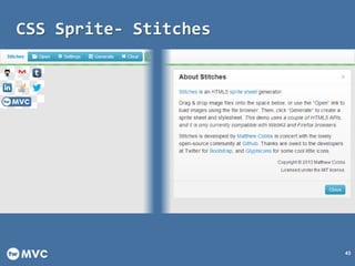 CSS Sprite- Stitches
43
 