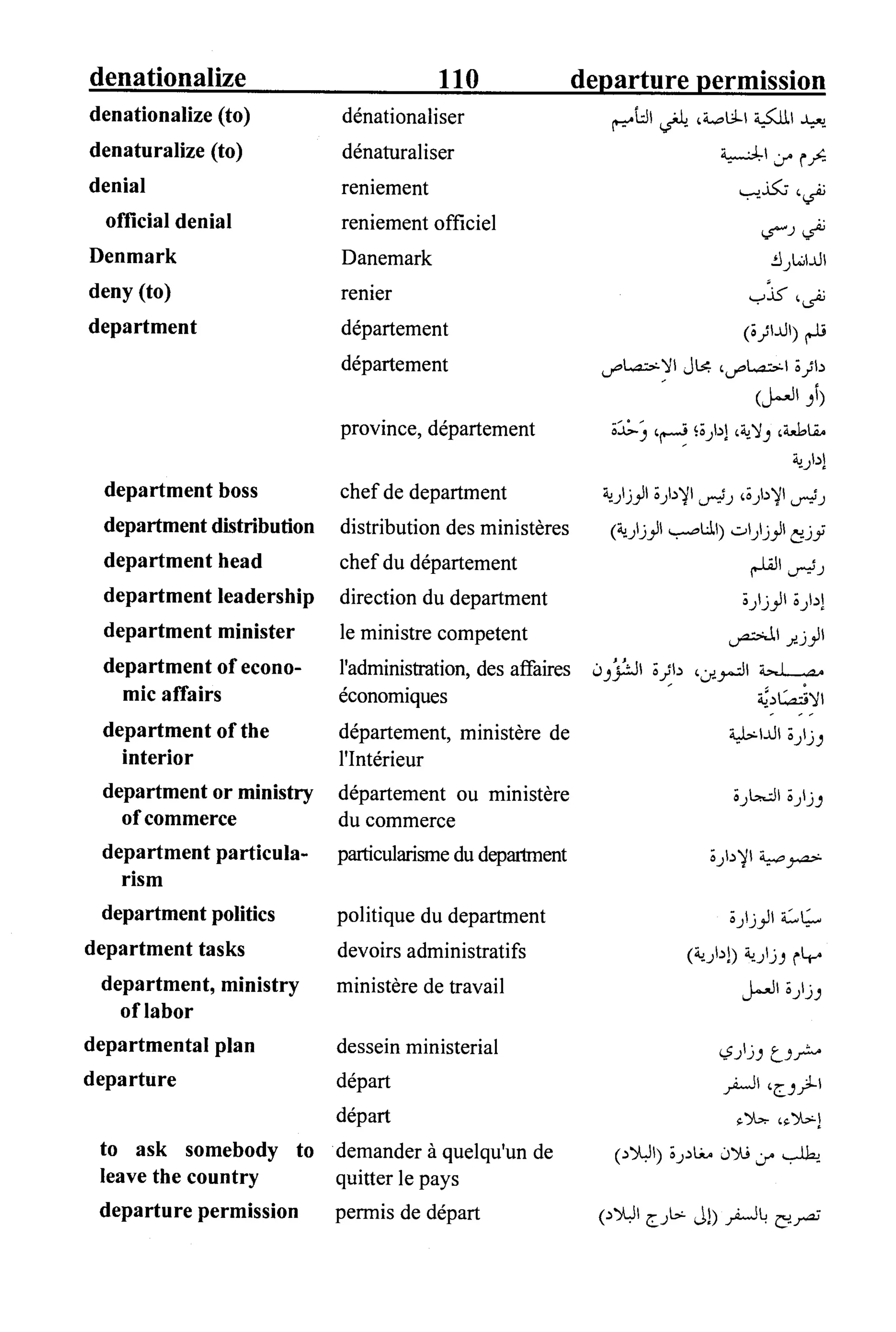 القاموس السياسي ومصطلحات المؤتمرات الدولية 