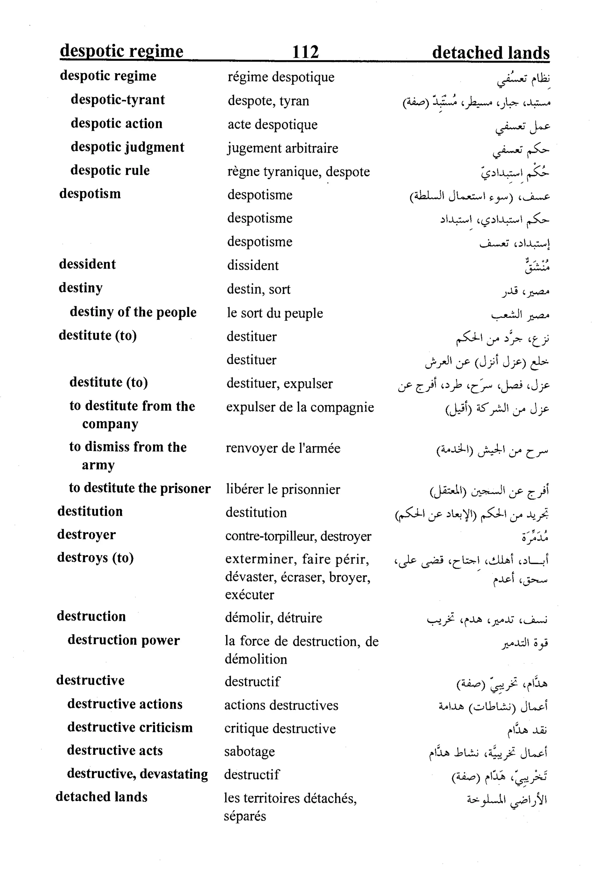 القاموس السياسي ومصطلحات المؤتمرات الدولية 