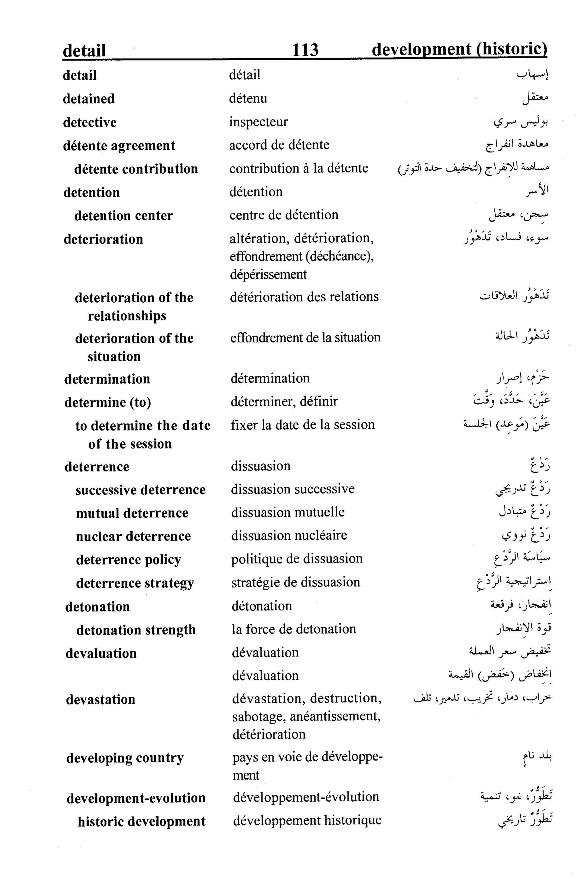 القاموس السياسي ومصطلحات المؤتمرات الدولية 
