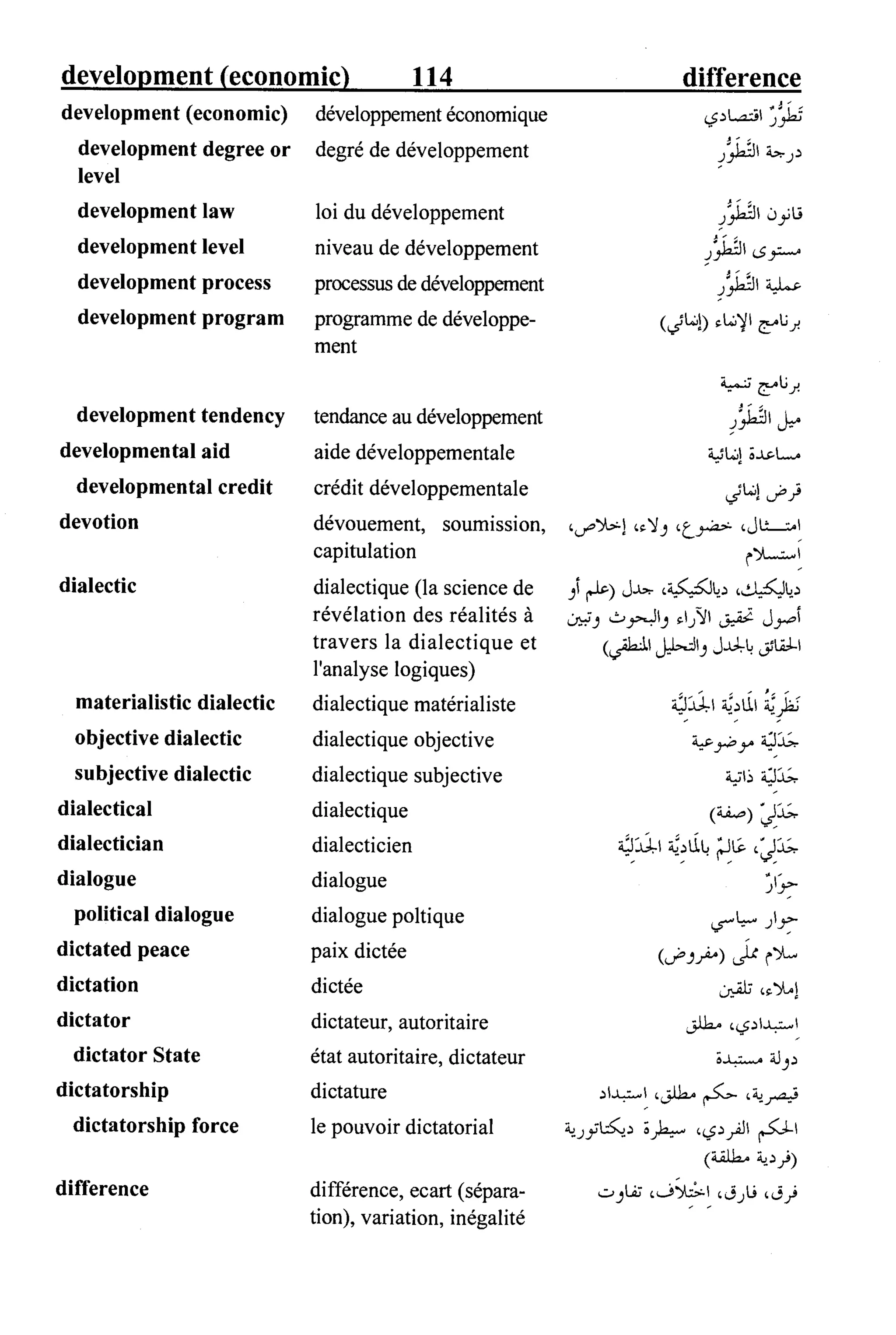 القاموس السياسي ومصطلحات المؤتمرات الدولية 