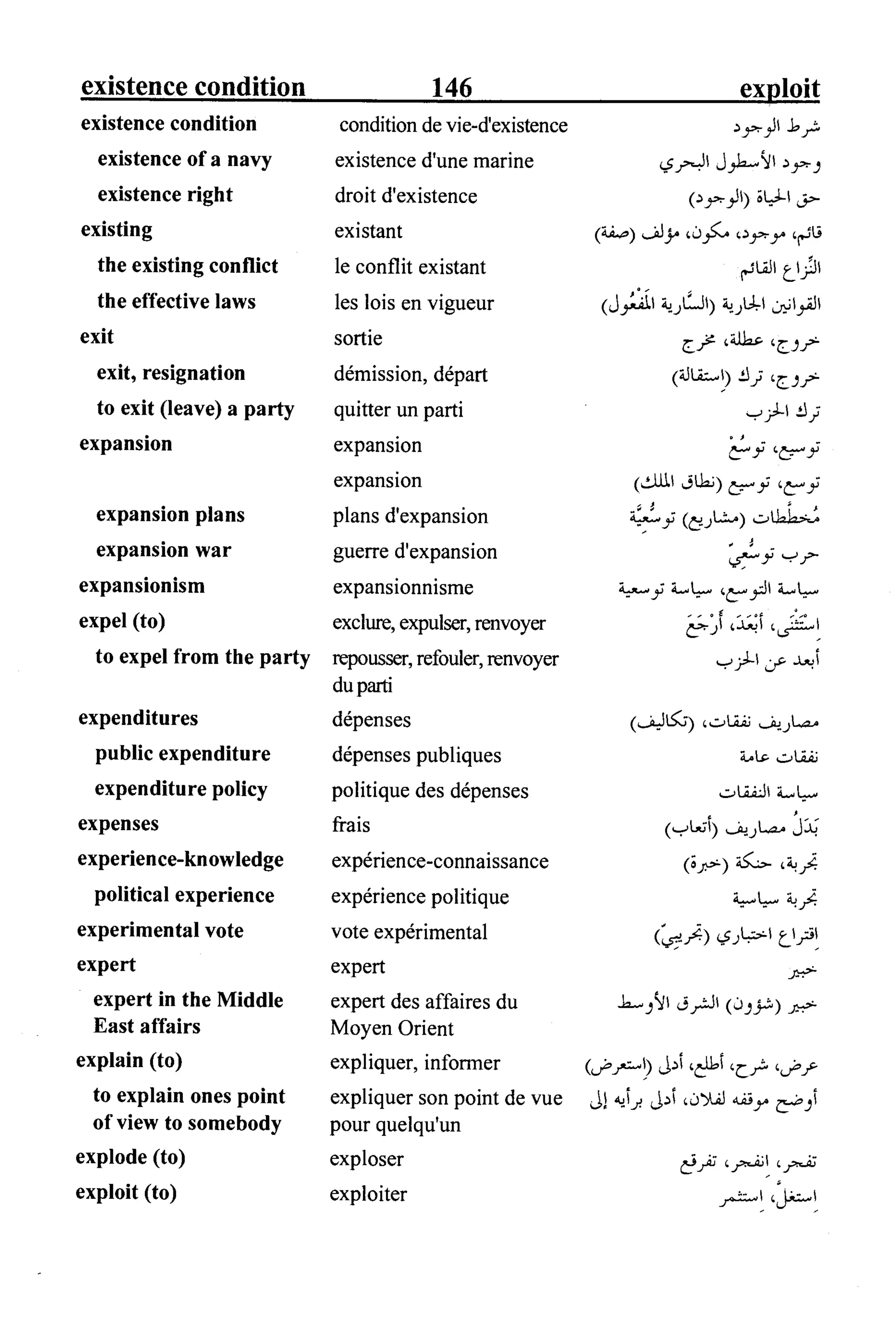 القاموس السياسي ومصطلحات المؤتمرات الدولية 