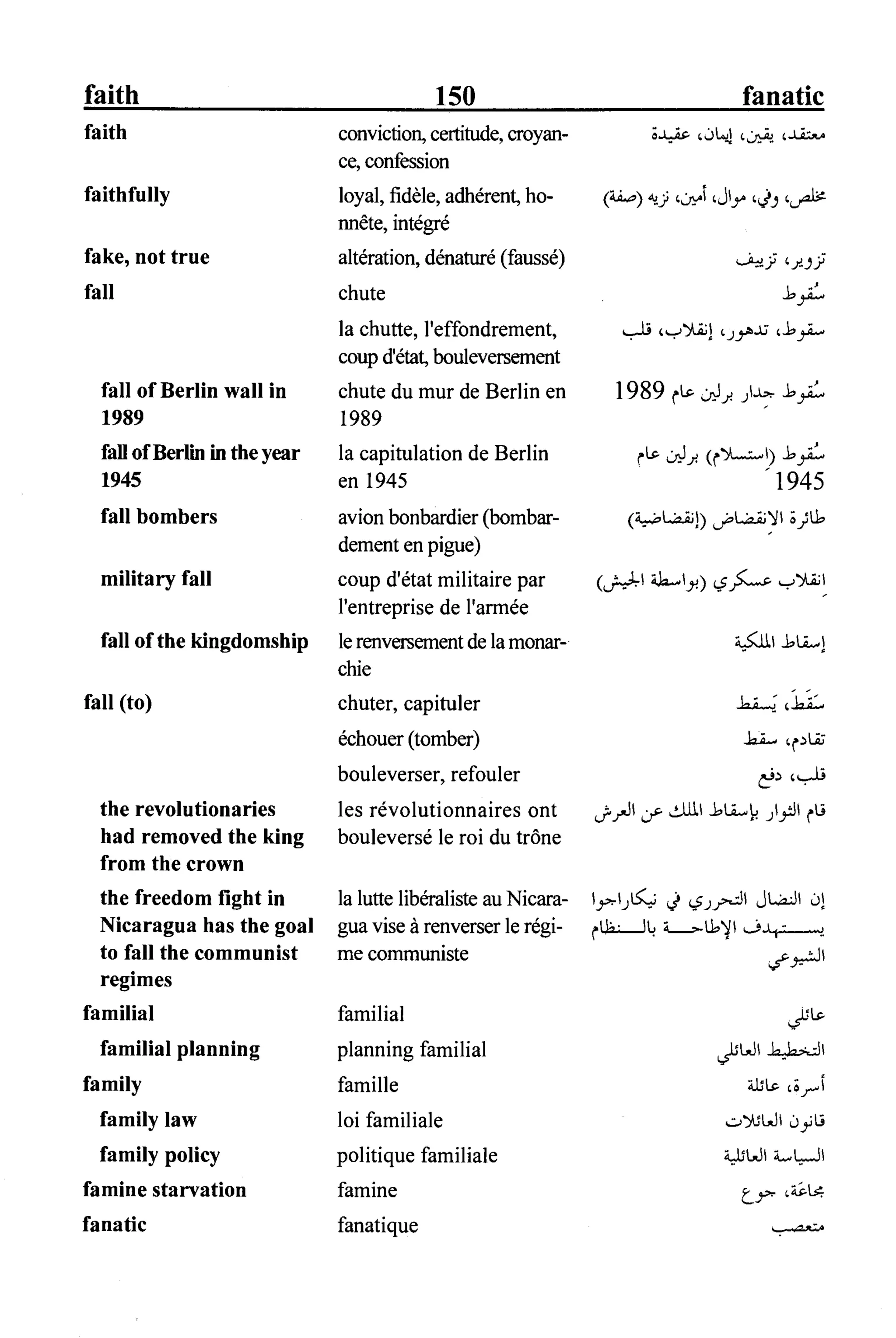 القاموس السياسي ومصطلحات المؤتمرات الدولية 
