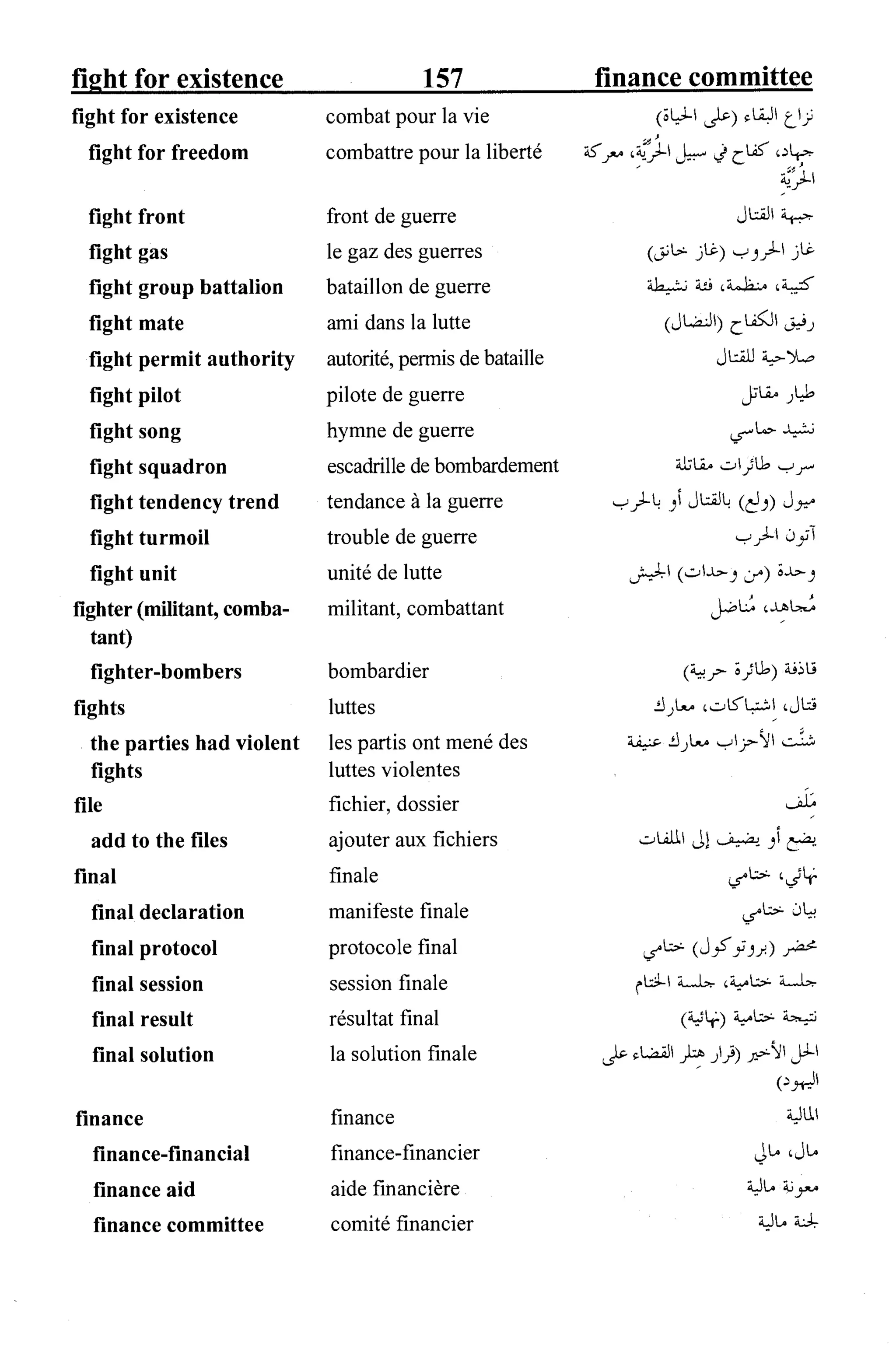 القاموس السياسي ومصطلحات المؤتمرات الدولية 