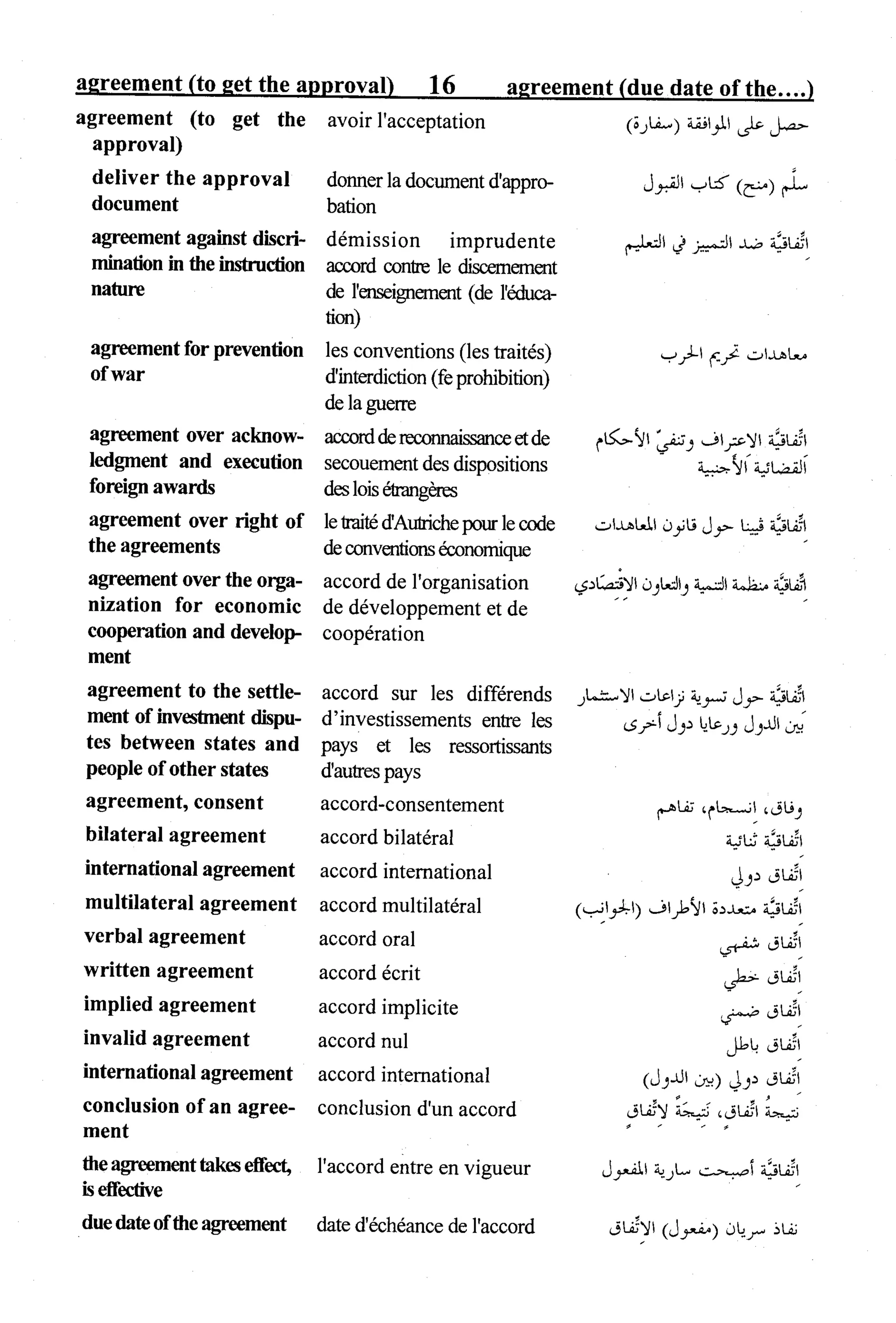 القاموس السياسي ومصطلحات المؤتمرات الدولية 