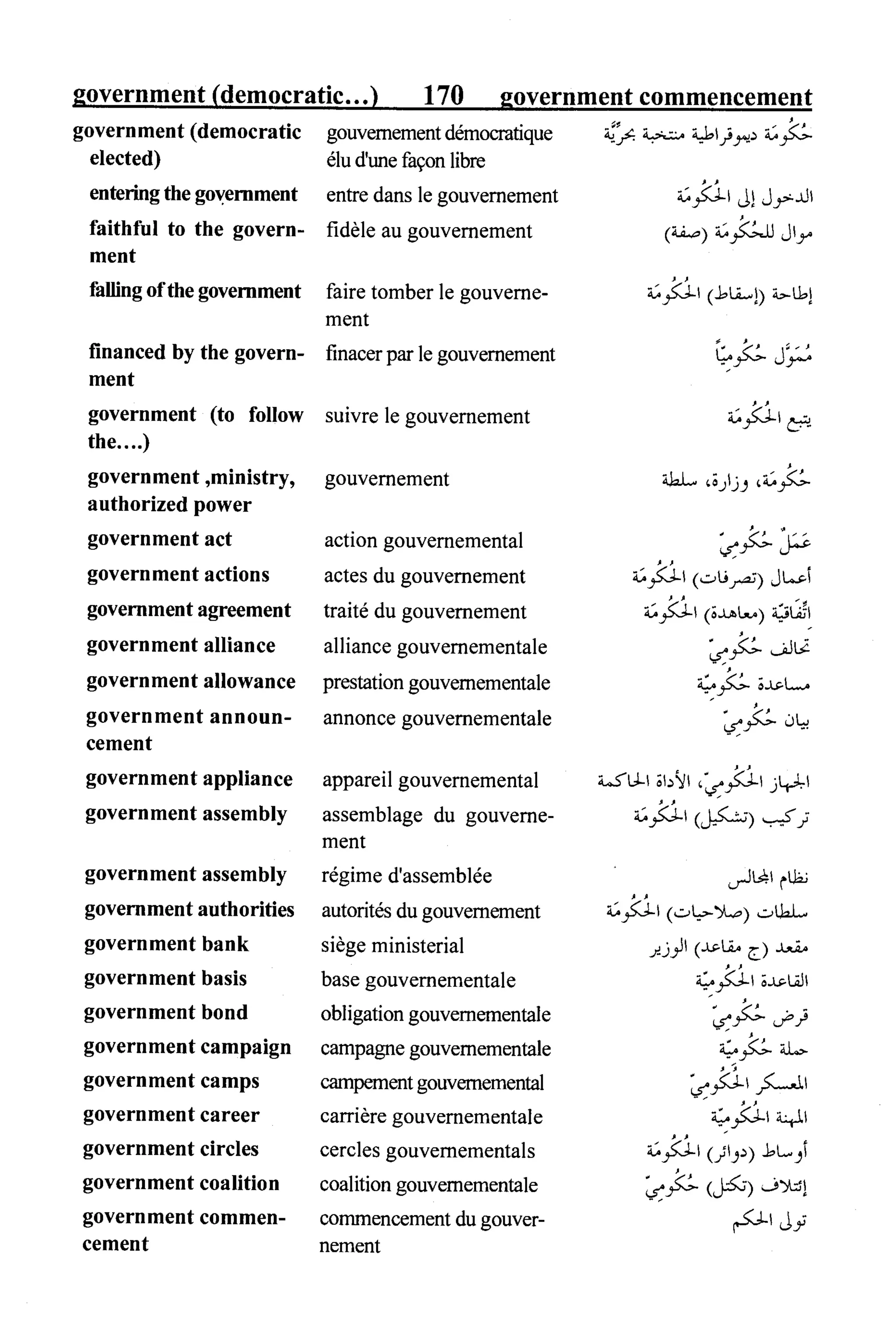 القاموس السياسي ومصطلحات المؤتمرات الدولية 