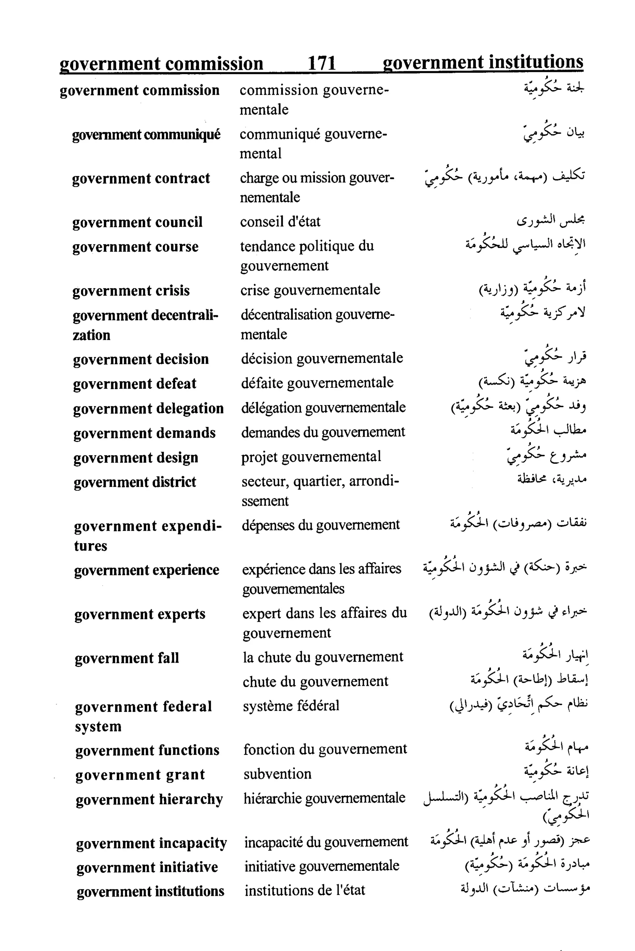 القاموس السياسي ومصطلحات المؤتمرات الدولية 
