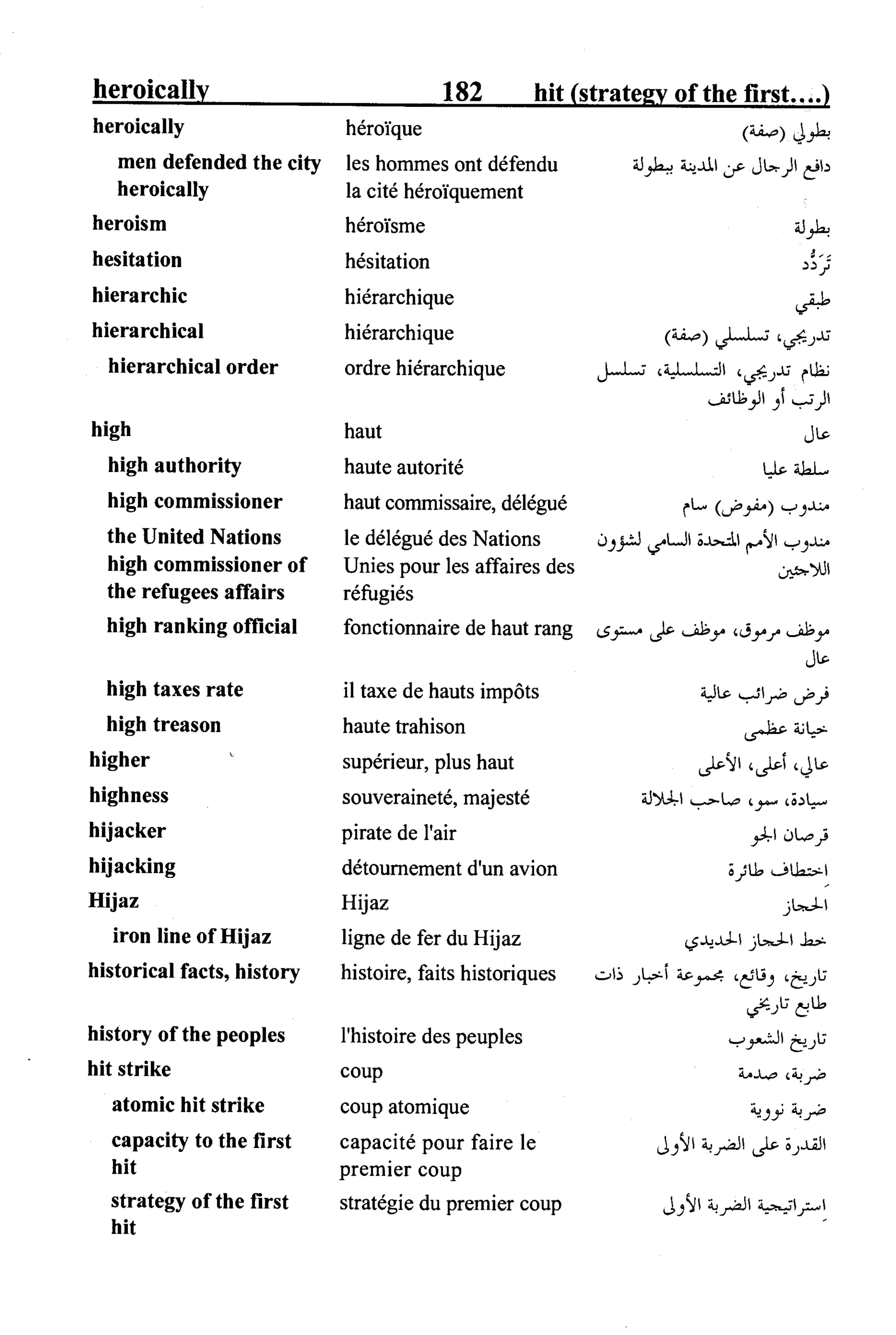 القاموس السياسي ومصطلحات المؤتمرات الدولية 