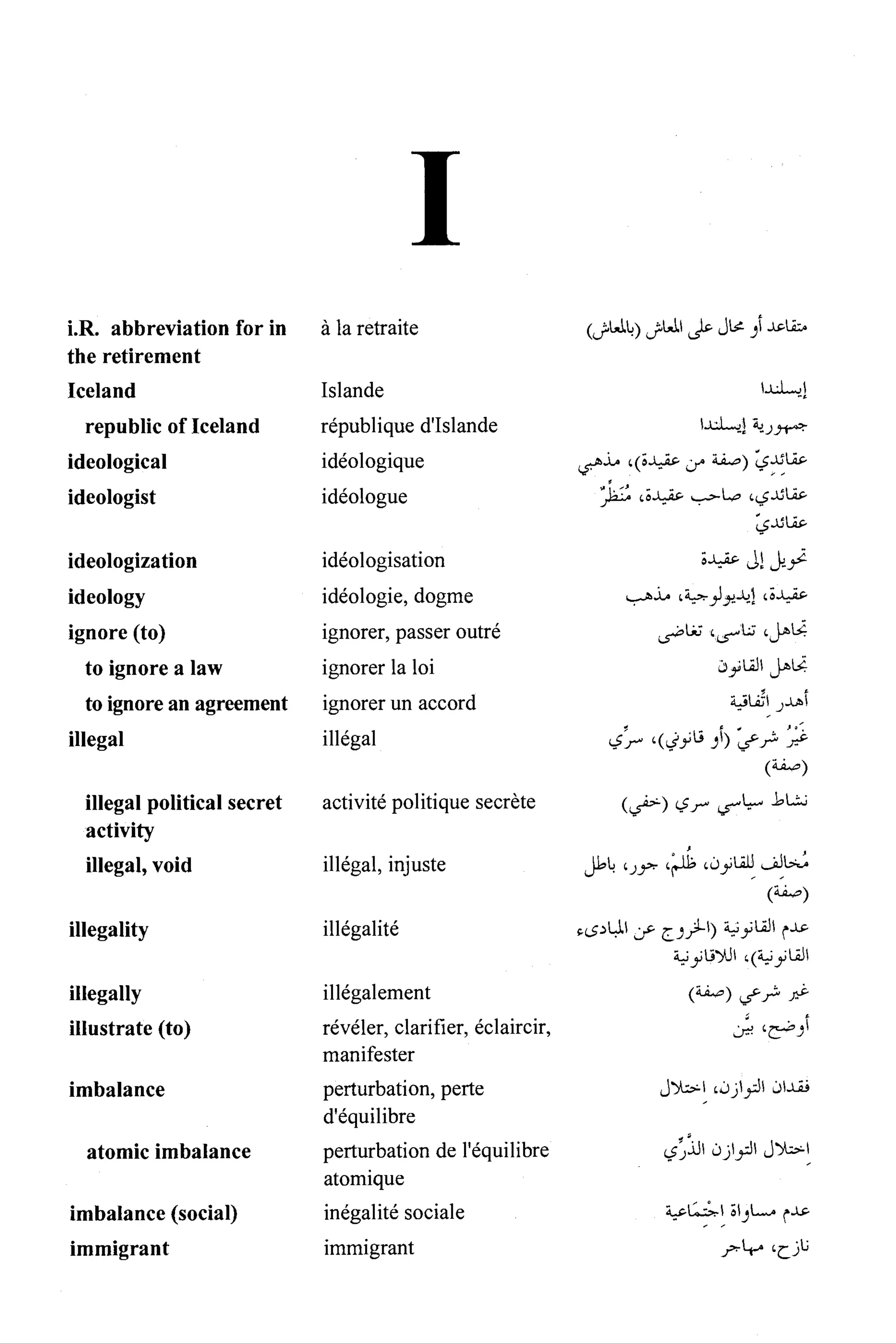 القاموس السياسي ومصطلحات المؤتمرات الدولية 
