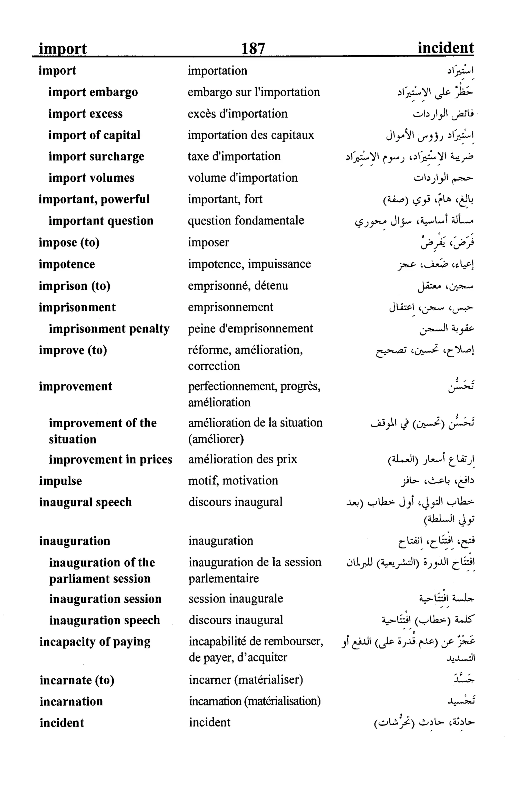 القاموس السياسي ومصطلحات المؤتمرات الدولية 