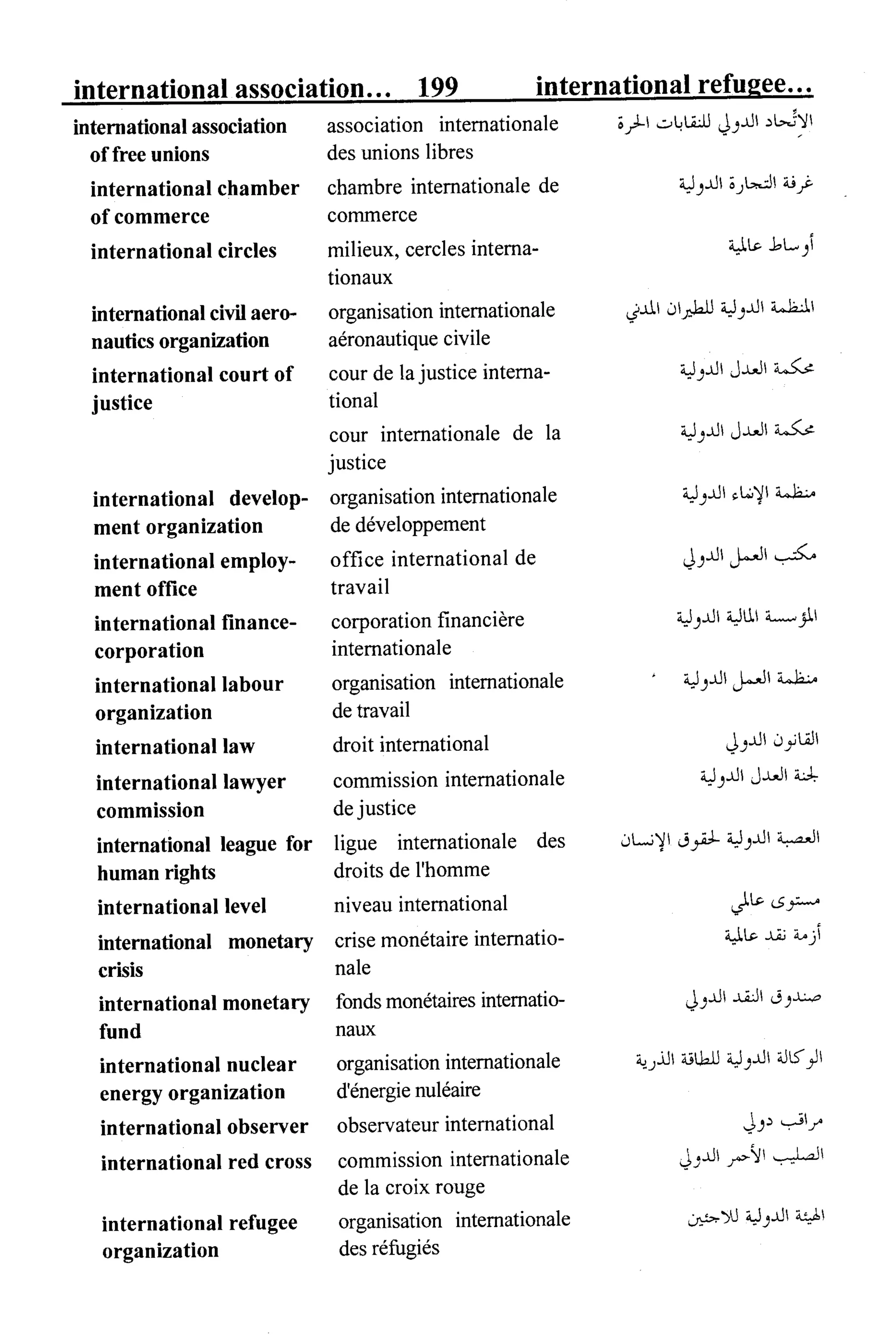 القاموس السياسي ومصطلحات المؤتمرات الدولية 