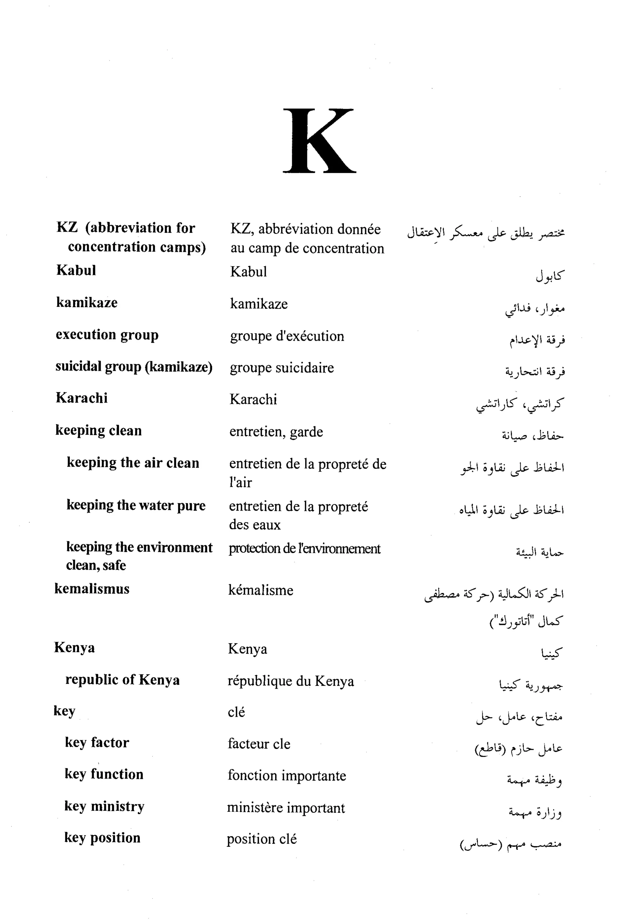 القاموس السياسي ومصطلحات المؤتمرات الدولية 