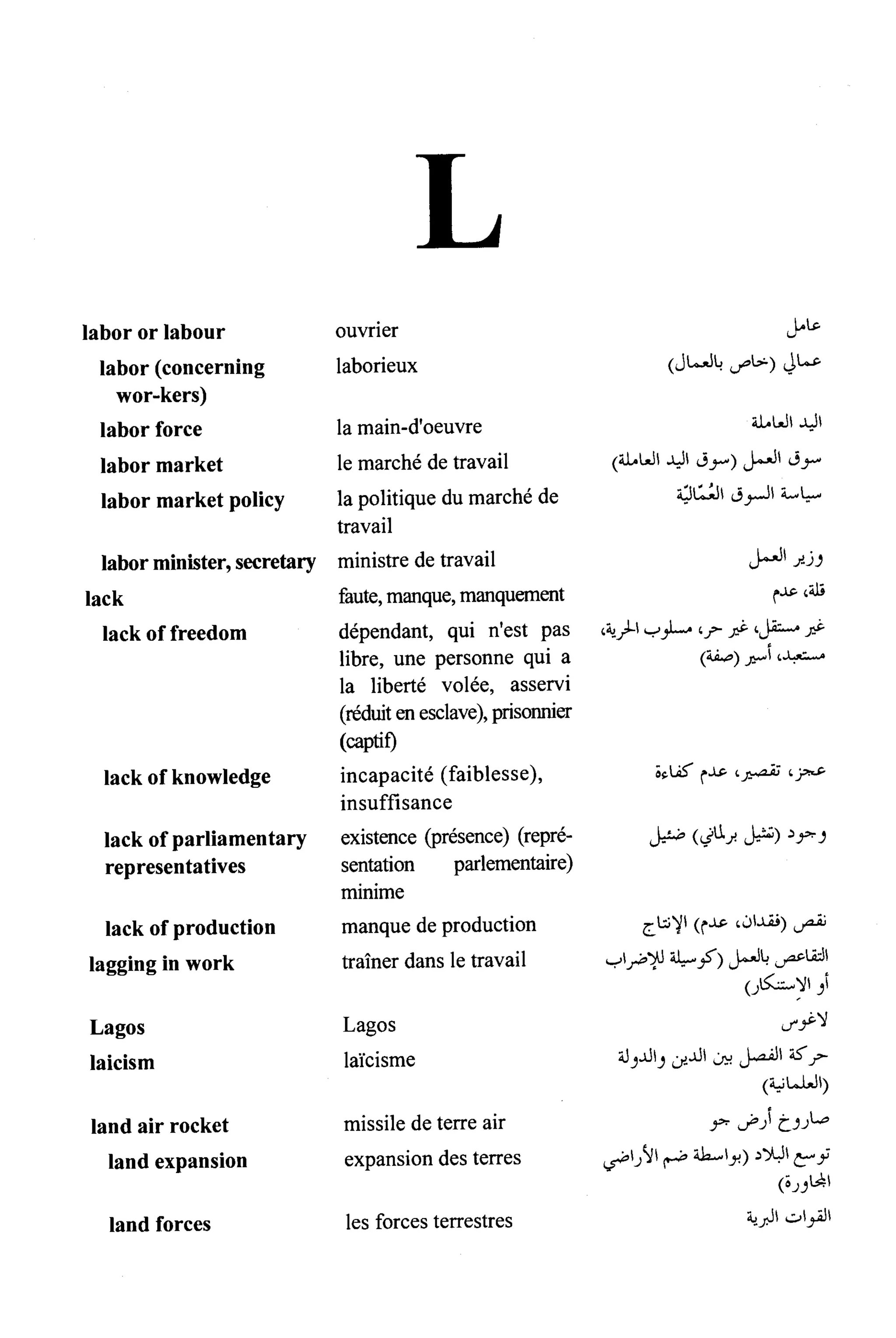القاموس السياسي ومصطلحات المؤتمرات الدولية 
