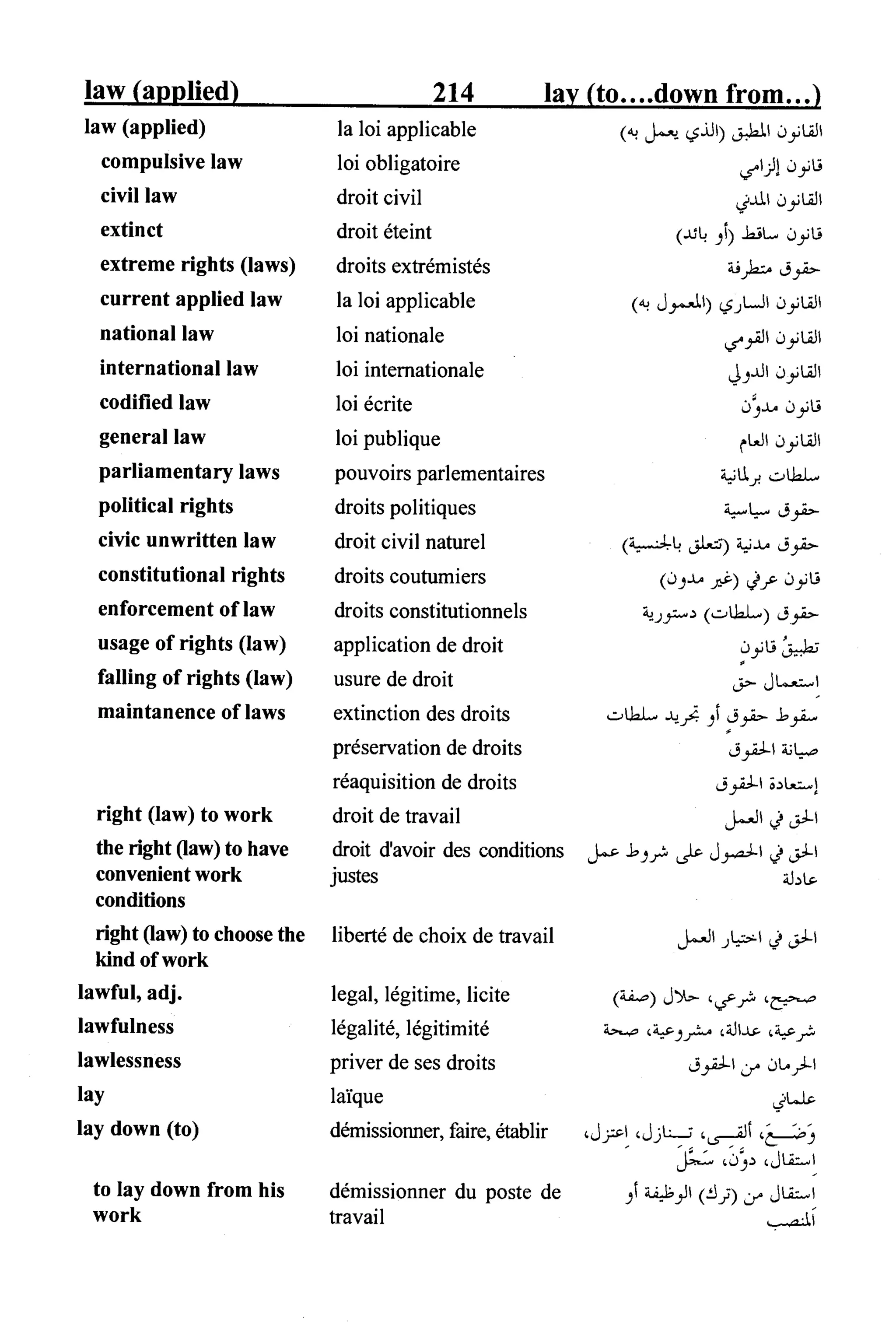 القاموس السياسي ومصطلحات المؤتمرات الدولية 