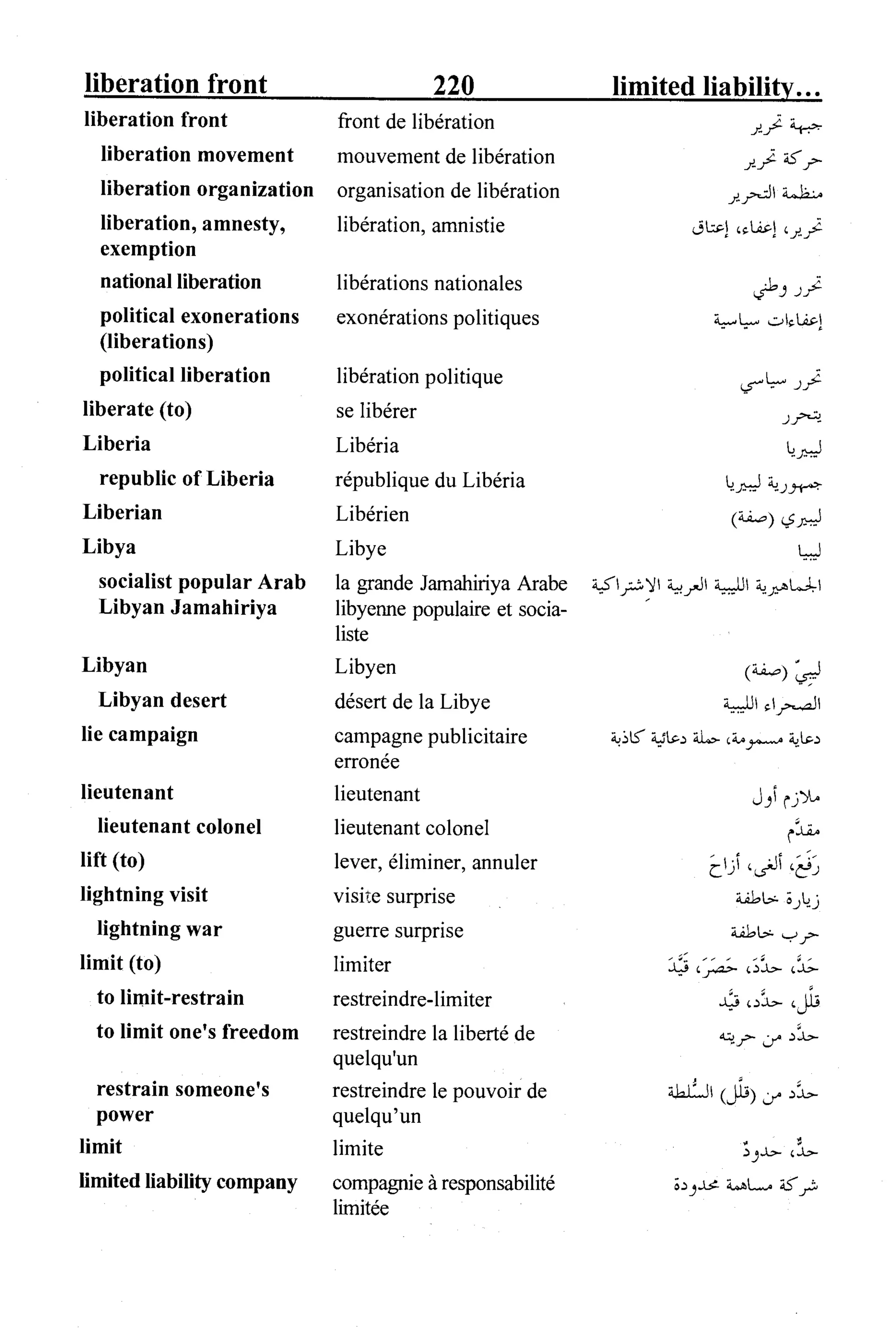 القاموس السياسي ومصطلحات المؤتمرات الدولية 