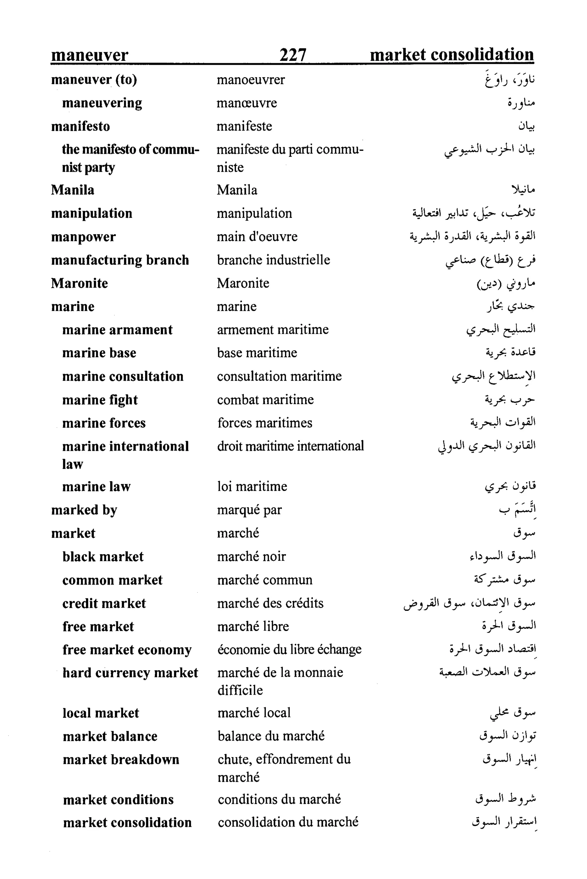 القاموس السياسي ومصطلحات المؤتمرات الدولية 