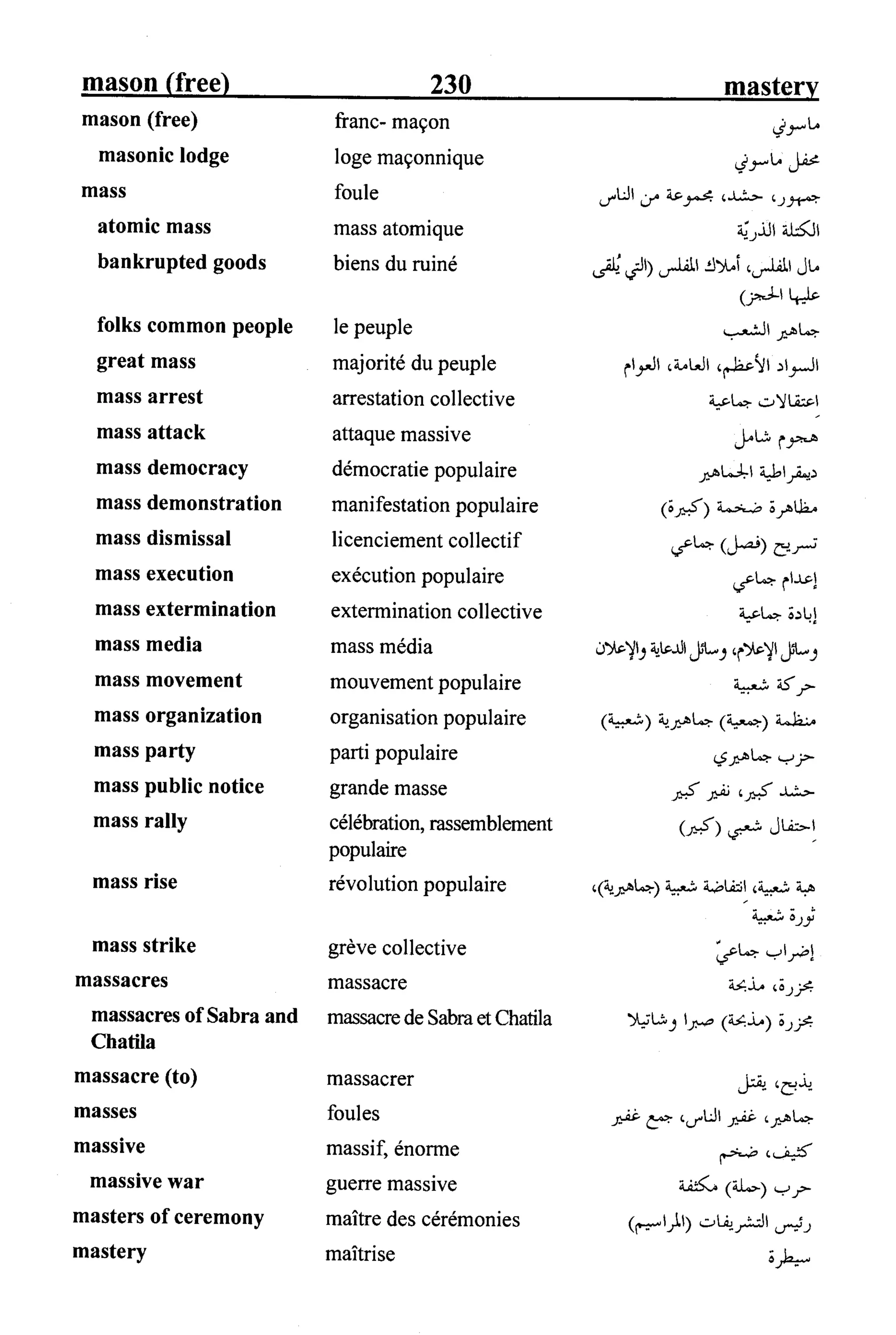 القاموس السياسي ومصطلحات المؤتمرات الدولية 